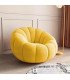 Fauteuil bulle jaune