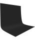 Toile de fond noire 3 x 3 m