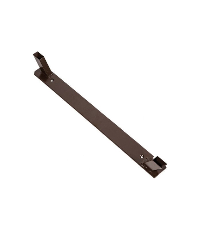 Black folding chair with inter-row connecting bar