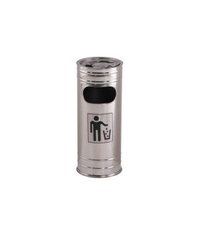 Stainless steel ashtray