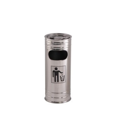 location cendrier poubelle en acier inoxydable materiel evenementiel Paris