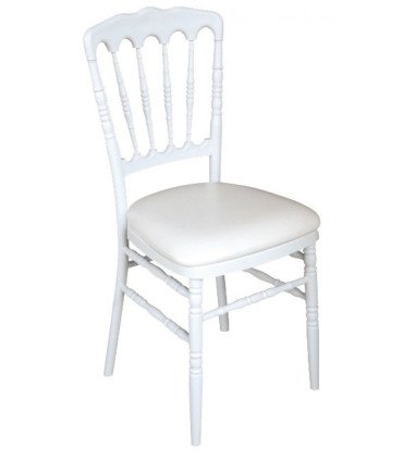 location chaise Napoléon blanche par 126 Events