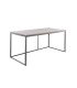 Folding sideboard without cover on white background.