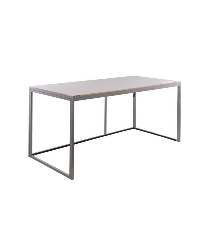 Folding sideboard without cover on white background.