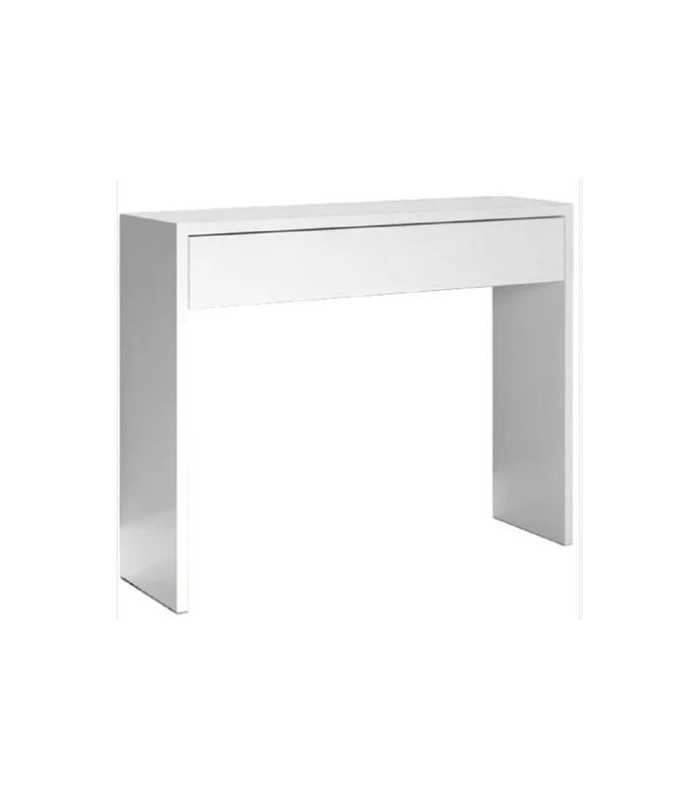 location console blanche mobilier foire et expo paris