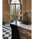 location comptoir noir bois massif plateau en zinc