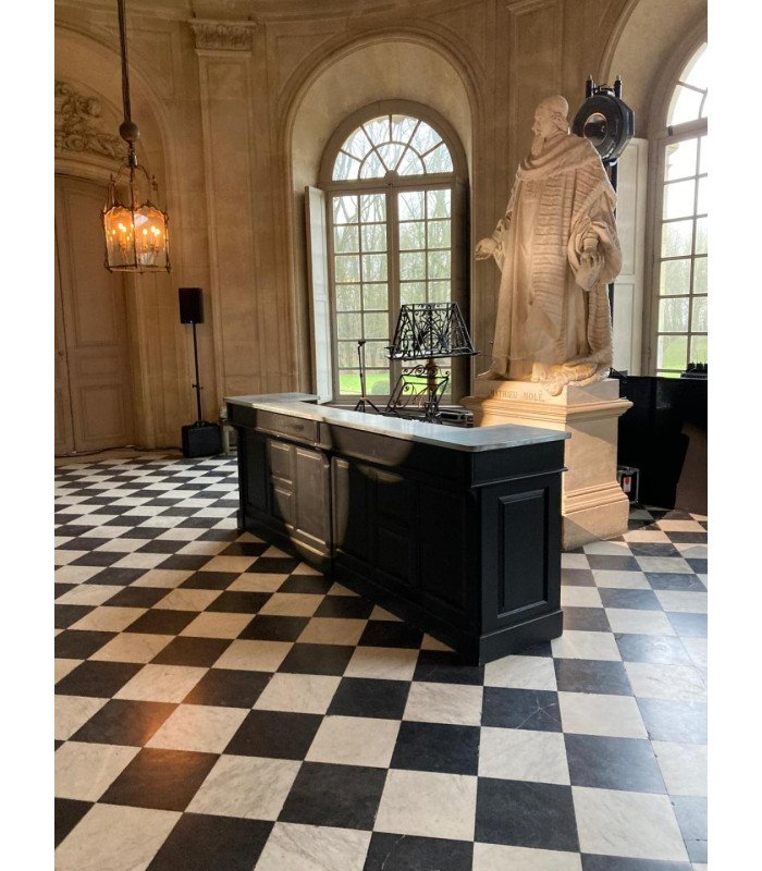 location comptoir bois noir plateau zinc
