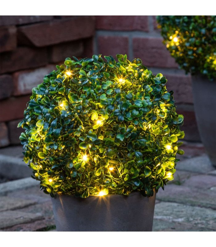 Boxwood ball with led Diam 35 cm