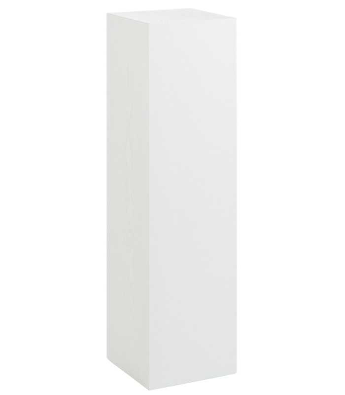 Socle en bois blanc H 110 cm