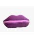 Photo du canapé rétro bouche violet en location par location mobilier paris