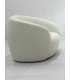 location fauteuil luxe en tissu blanc pour événementiel et pop up store