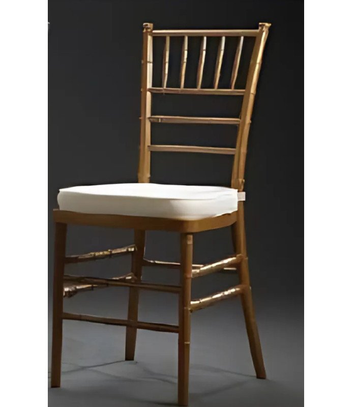 Location chaise de réception Chiavari dorée