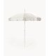 Parasol blanc à volants style vintage