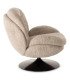 Fauteuil beige pivotant
