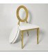 Wedding chair for rend gilded meallion chair Paris France