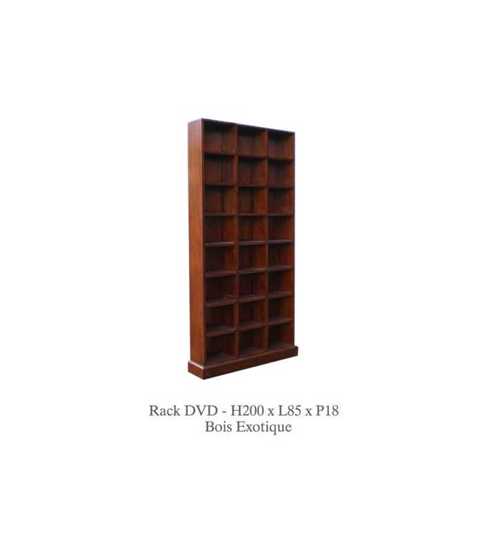 Exotic Wood DVD Cabinet