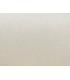 Fauteuil chauffeuse Elégance en velours blanc ivoire L 110 cm