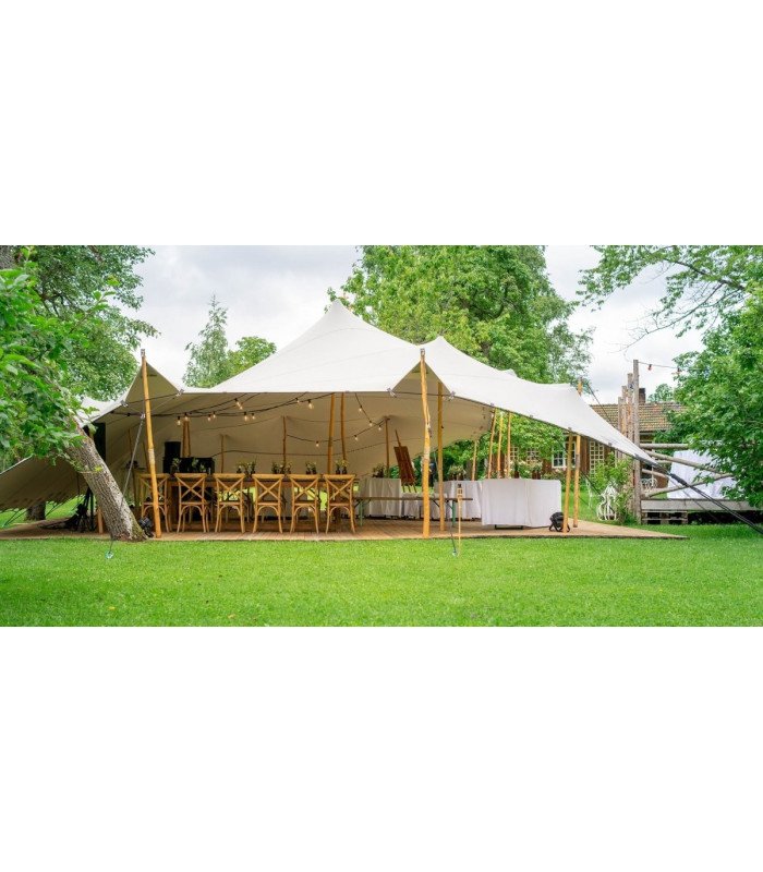 34m² nomad tent, sand base