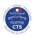 34m² nomad tent, sand, CTS standard