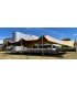 tente nomade 34m² sable installé