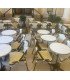 Rattan-look bistro chair Model Marais