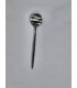 Trendy silver soup spoon for event tableware rental