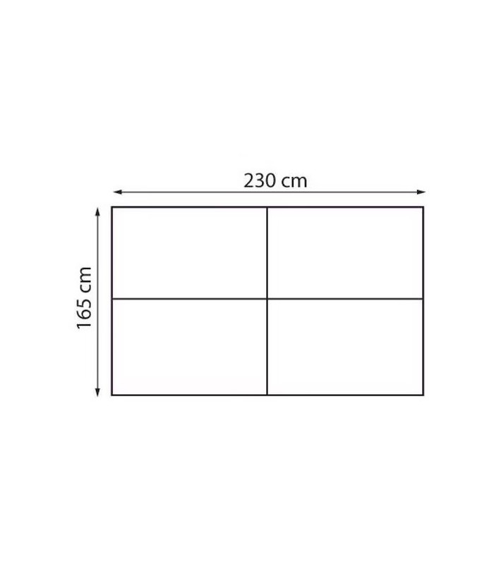 Estrade modulable revêtement antidérapant 115 cm x 80 cm