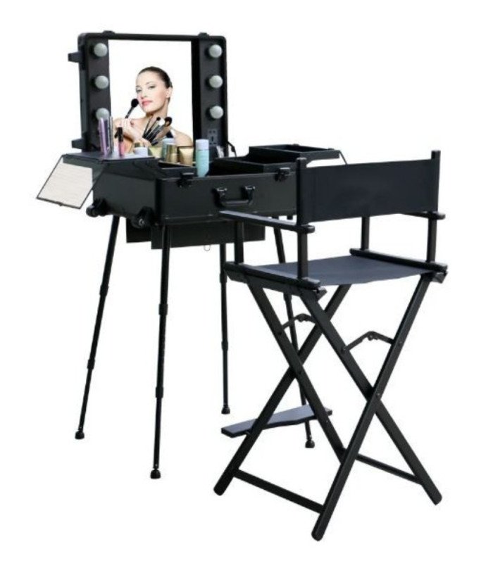 photo de la table de maquillage en location par 126 Events