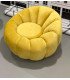 Location fauteuil bulle tissu jaune Paris France
