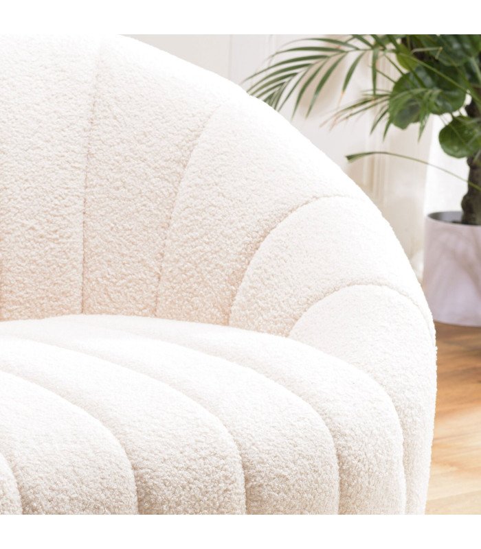 Ecru bubble sofa