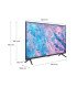 Téléviseur 4K 65 pouces (163 cm) avec dimensions indiquées, grand écran UHD