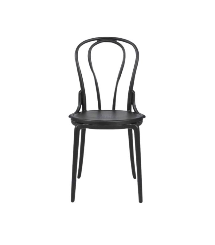 chaise bistrot noire Anita