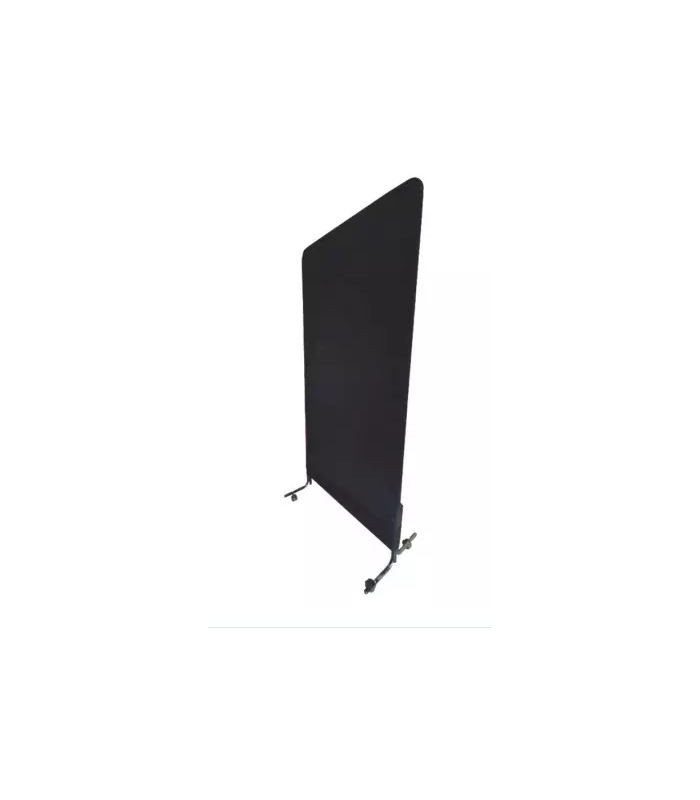 Black cover for freestanding partition L 1 m x H 2 m