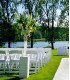 Chaise pliante blanche pour mariage wedding