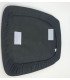 Black velvet chair pad rental for Napoleon chairs