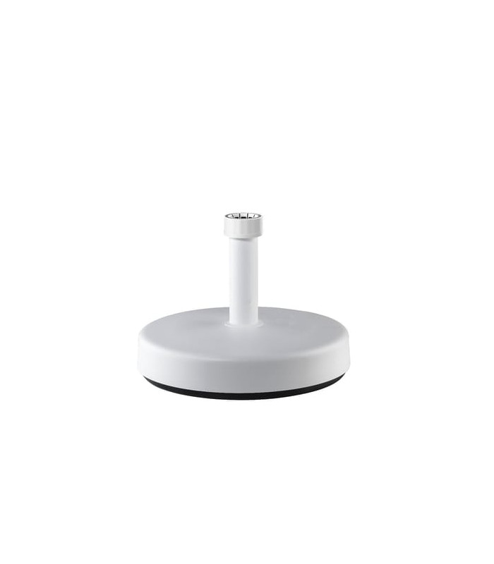 Pied de parasol blanc lesté 25 kg en location chez 126 Events