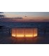 DUBLIN outdoor illuminated double bar for a seaside event