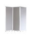 cloison mobile tissu gris sur roulettes