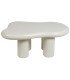 Table basse forme nuage ivoire à 4 pieds en location chez 126 Events