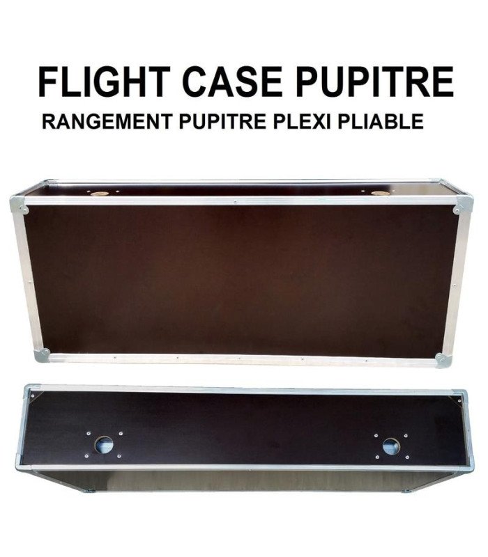 Valise de transport pour pupitre de conférence pliant transparent en location
