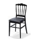 Chaise Napoléon polypropylene noire