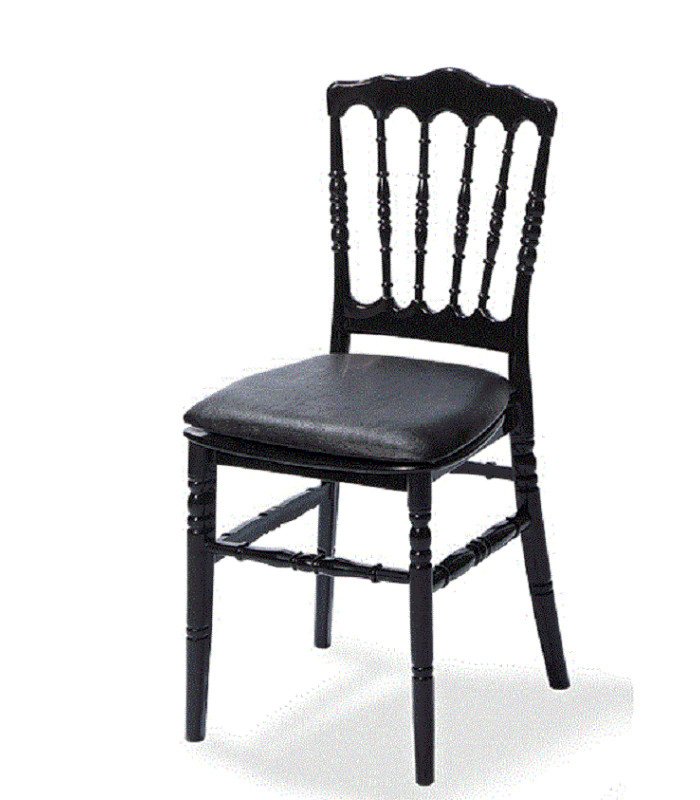 Chaise Napoléon III noire