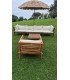 Bamboo parasol H 260 cm x 270