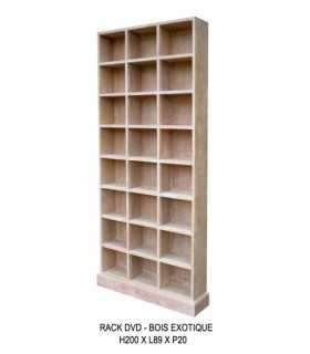 Ceruse Wooden DVD Rack
