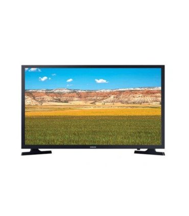 téléviseur 32 pouces noir sur fond blanc