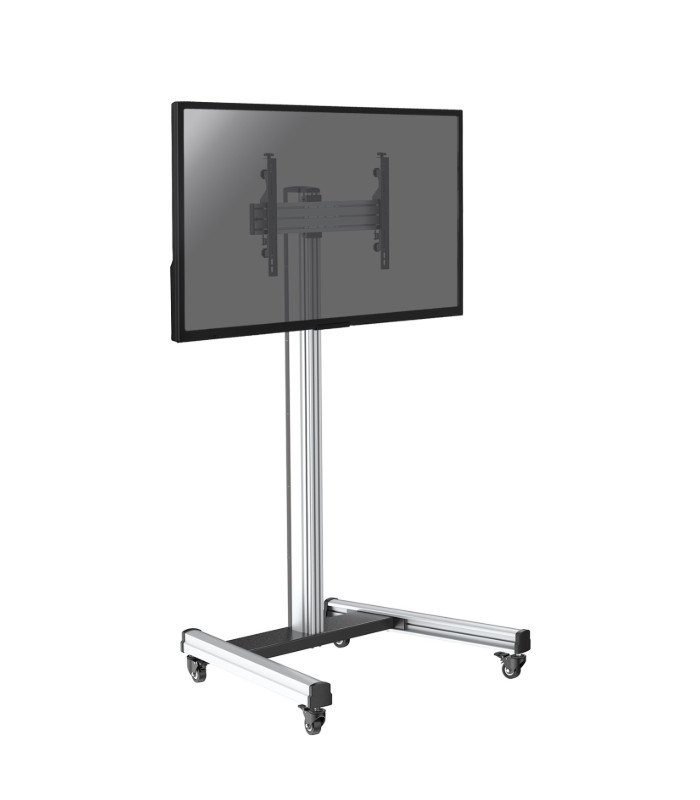 Stable TV stand rental Robust on wheels