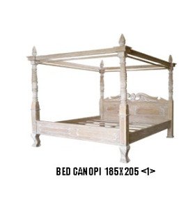 180 cm wooden crus bed for rent
