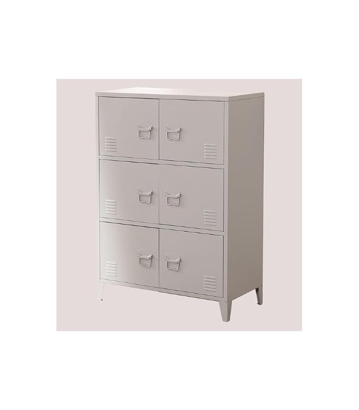 Steel locker 6 compartments