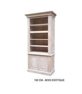 Rental raw wood library