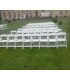 Chaise pliante blanche pour mariage wedding